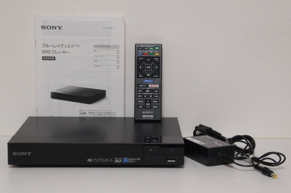 SONY 4Kアップコンバート BDP-S6500 2015年製 動作品 SONY 4Kアップ