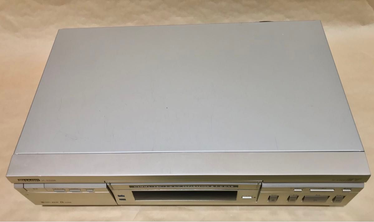 美品S-VHS】SHARP VC-ES20B S-VHSビデオデッキ メンテナンス済み動作品