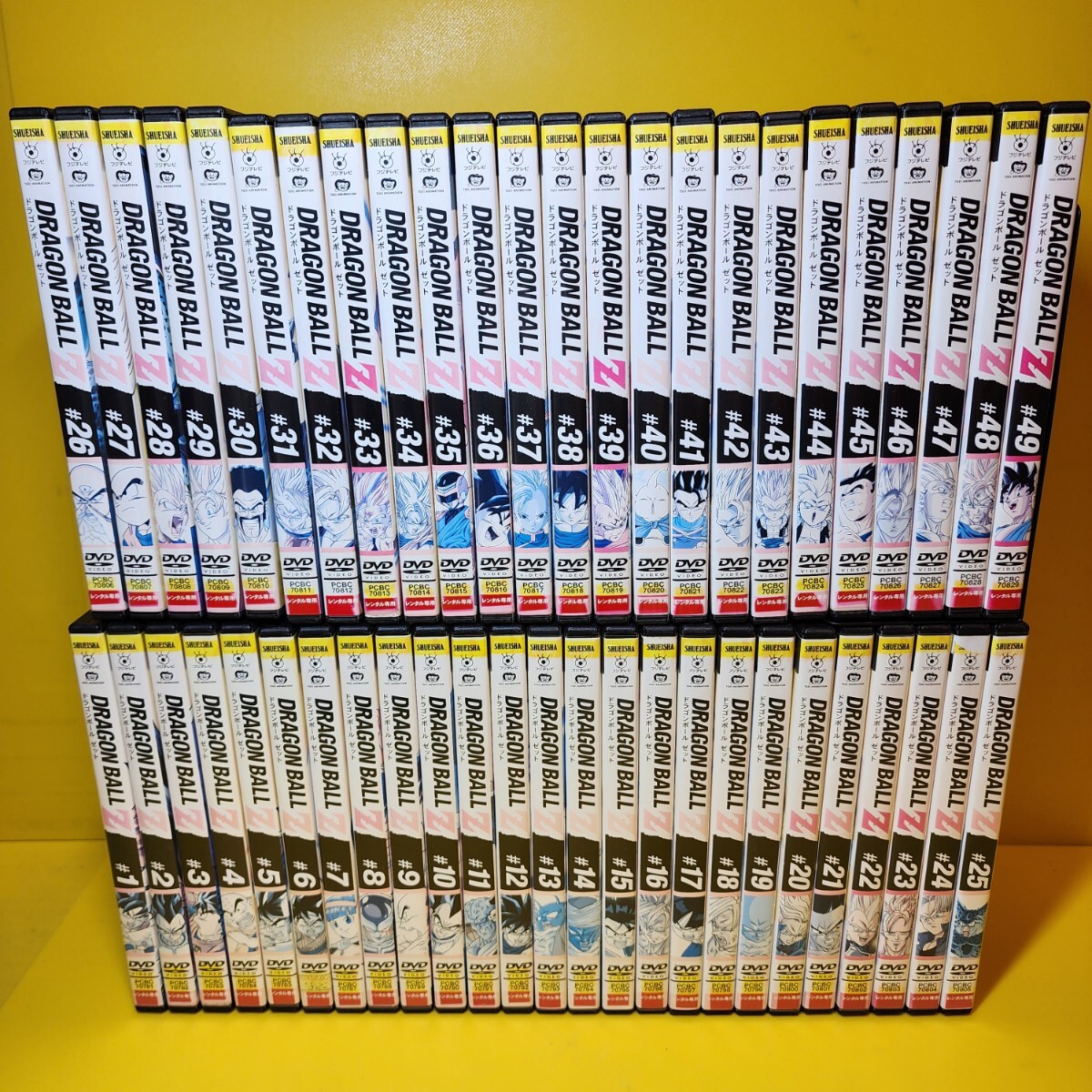 新品ケース交換済み ドラゴンボールZ【DVD】全49巻 セット｜Yahoo