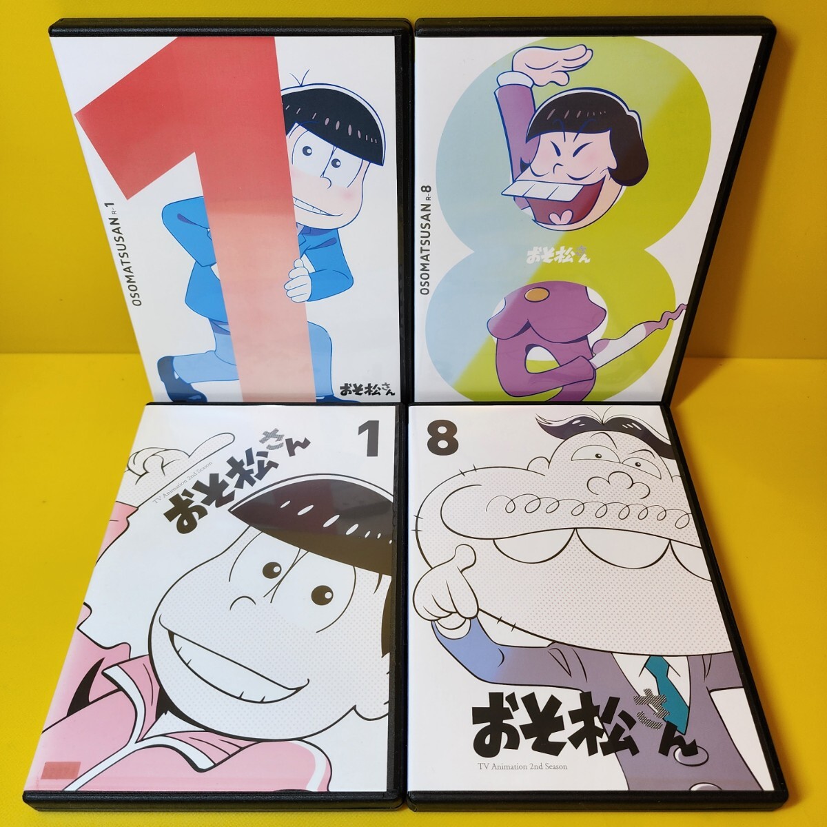 新品ケース交換済み おそ松さん シーズン1+2 DVD全16巻 セット｜Yahoo