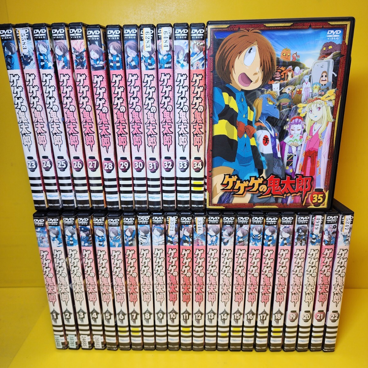 新品ケース交換済み ゲゲゲの鬼太郎【DVD】全35巻セット｜Yahoo!フリマ