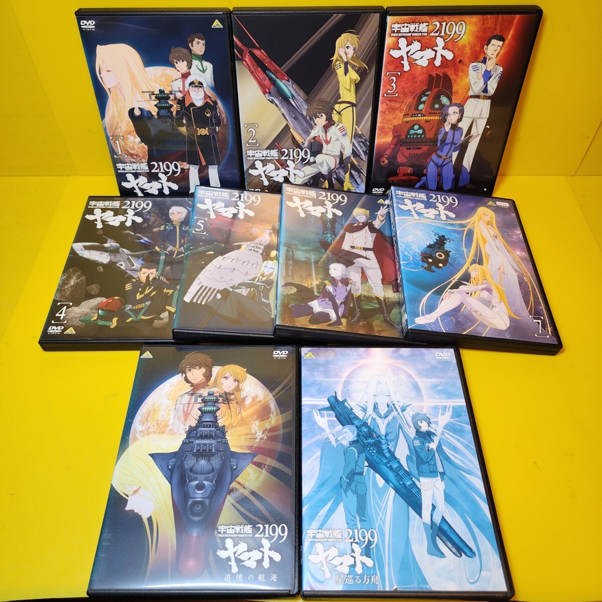 新品ケース交換済み 宇宙戦艦ヤマトシリーズ Ⅰ+II+Ⅲ+2099+2202+劇場