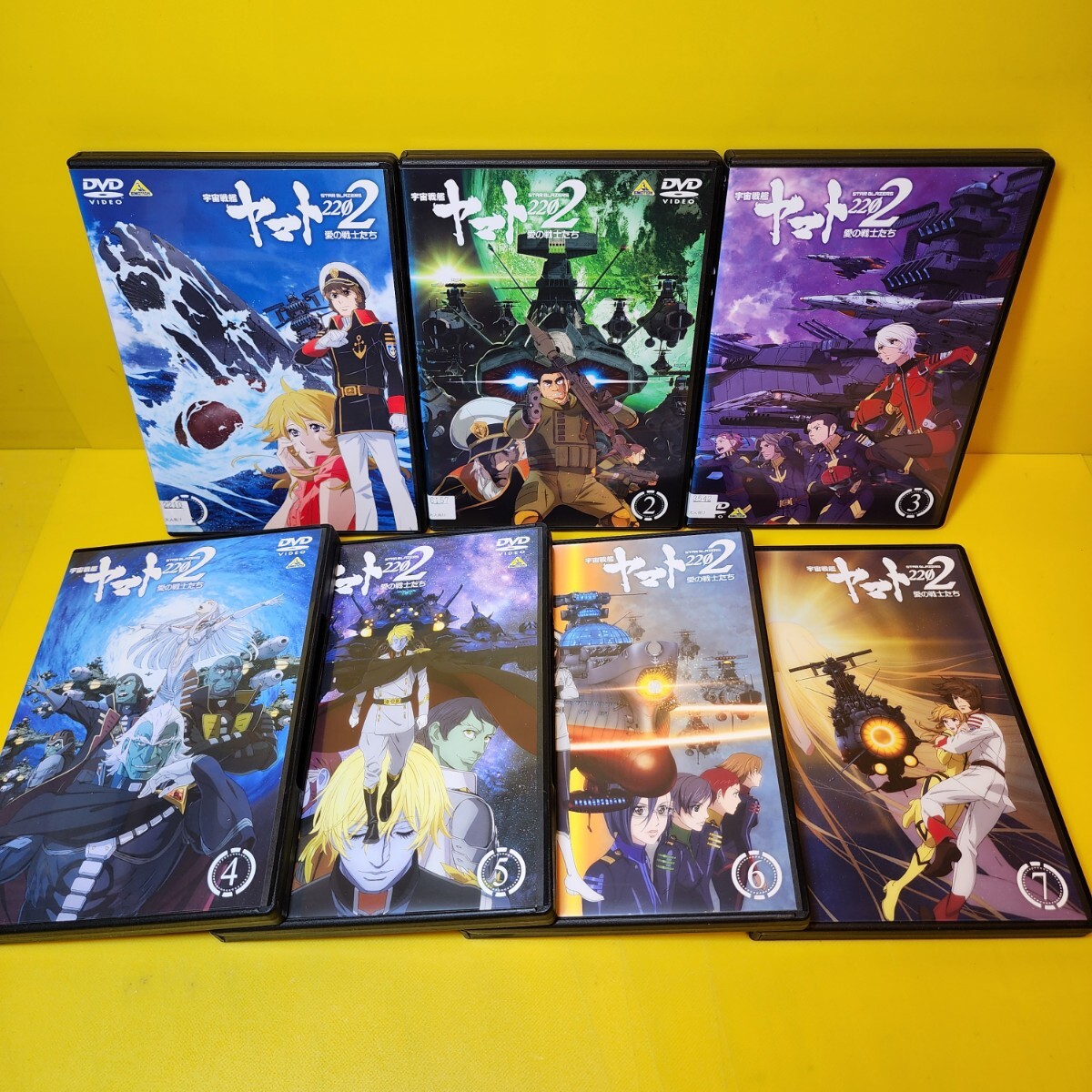 新品ケース交換済み 宇宙戦艦ヤマトシリーズ Ⅰ+II+Ⅲ+2099+2202+劇場