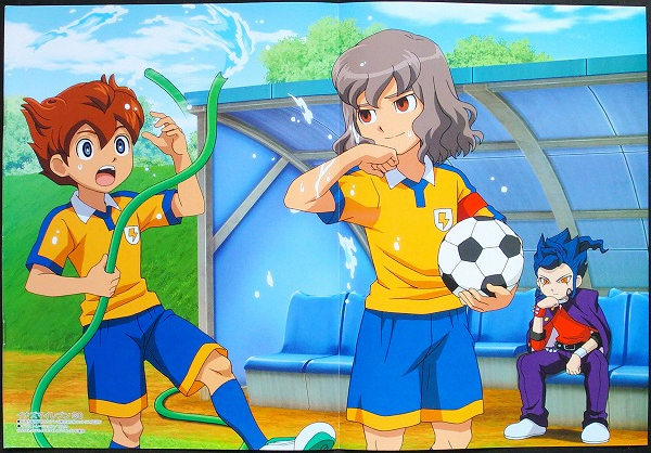 Yahoo!オークション - イナズマイレブンGO ピンナップポスター 雷門中