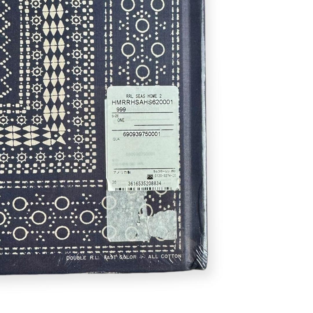 RRL ダブルアールエル 未使用 DOUBLE RL 30周年記念バンダナ 麻袋付