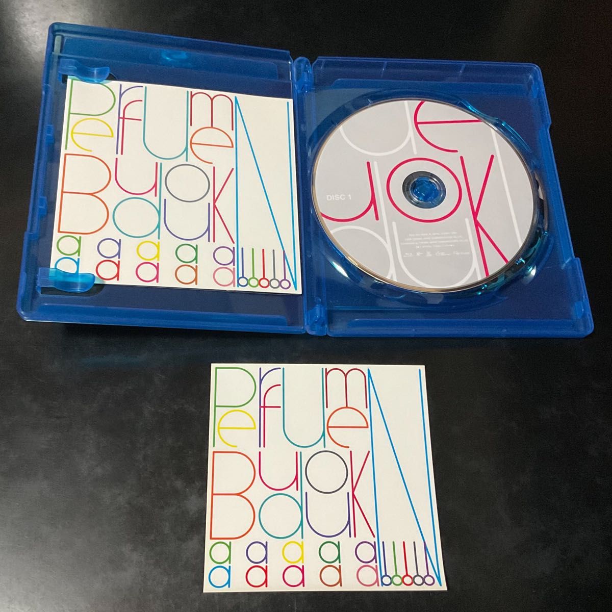 Perfume Blu-ray 6作セット 各ステッカー付き パフューム ブルーレイ