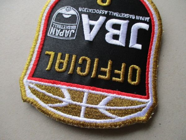 バスケ レフリー 超美品 JBA 審判 公認 ワッペン バスケットボール C級