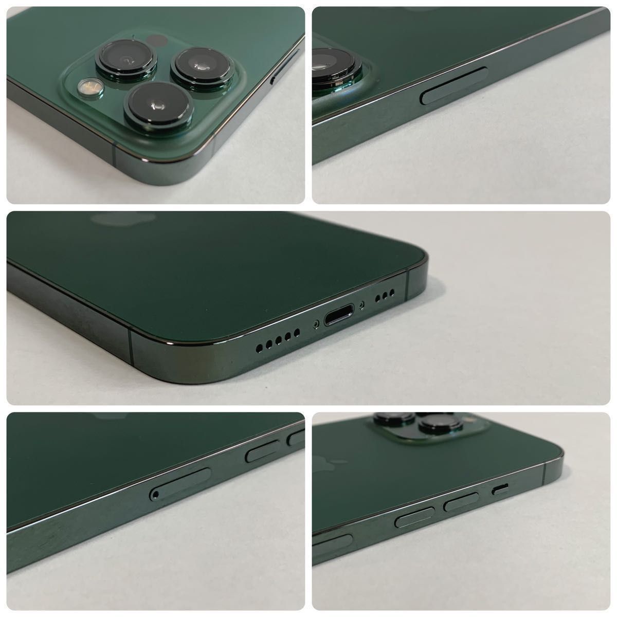 iPhone 13 Pro 128GB アルパイングリーン SIMフリー バッテリー100