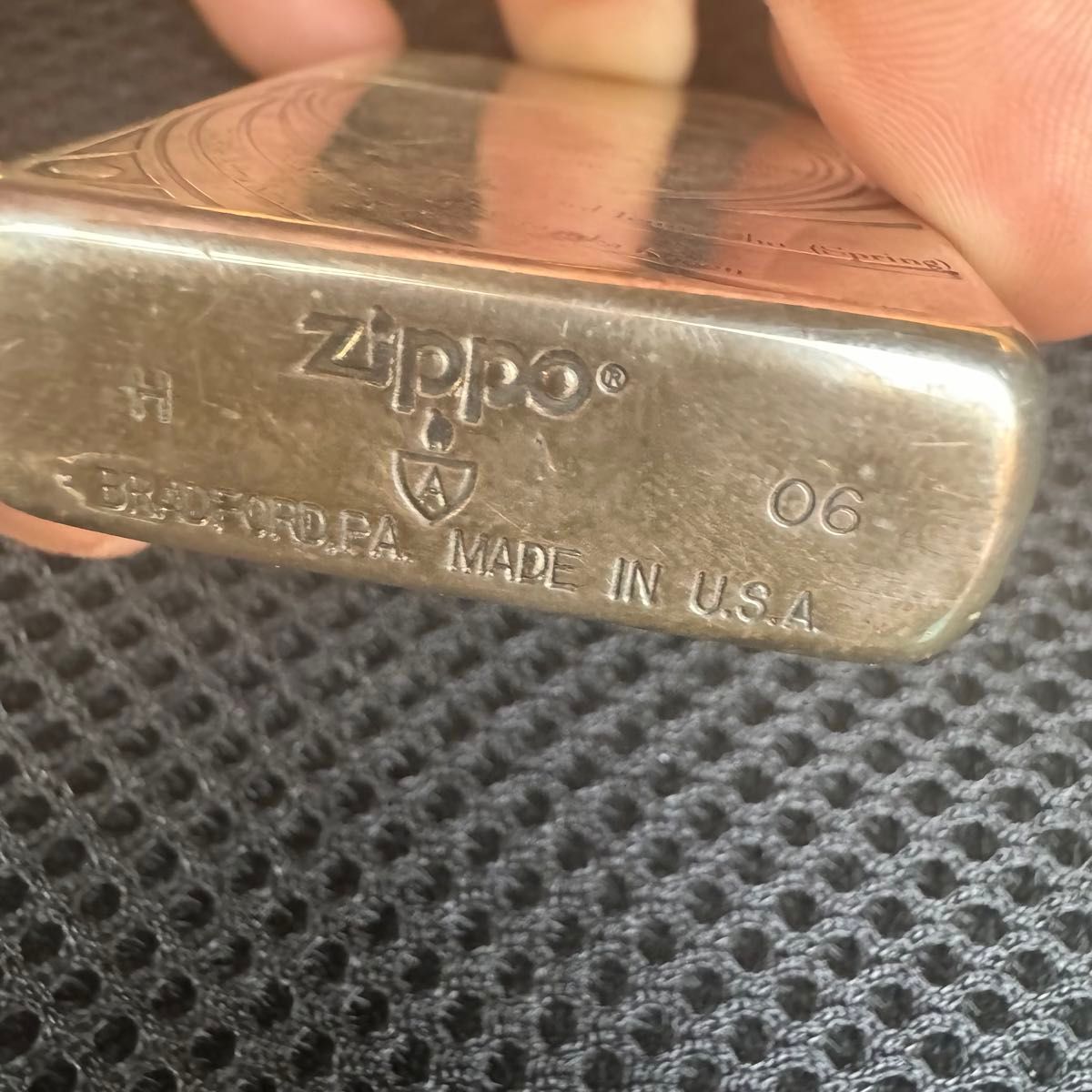 ディープインパクト 7冠 ジッポー ZIPPO ライター 喫煙具 メタル 木箱