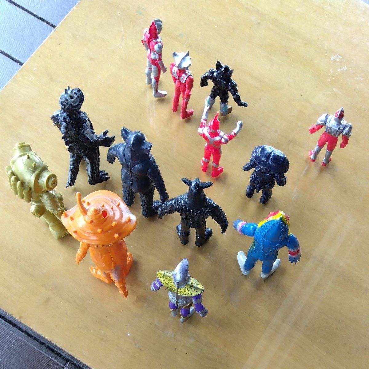 ウルトラマン 怪獣等フィギュア 13体 まとめ売り オマケでパチモン怪獣