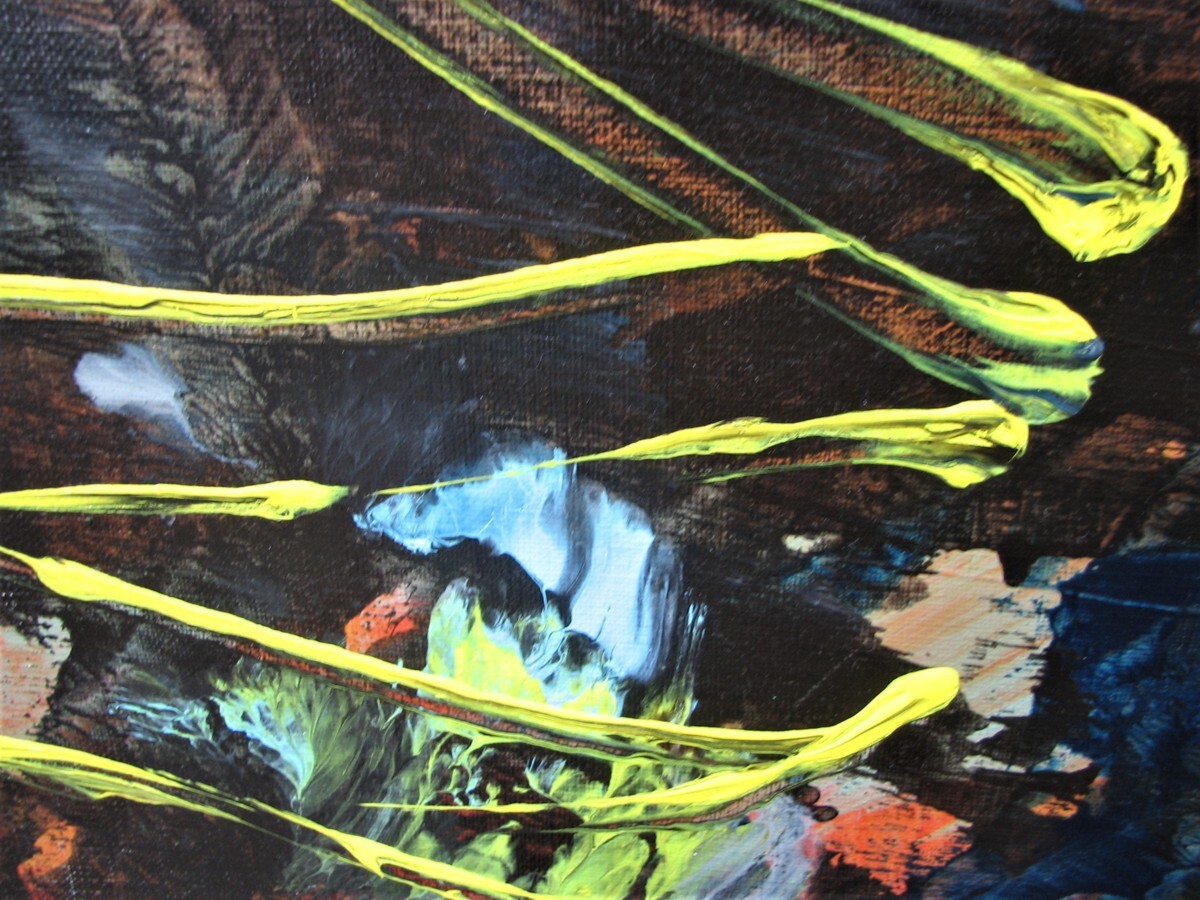 榊原由香子「untitled」約10号アクリル,現代美術