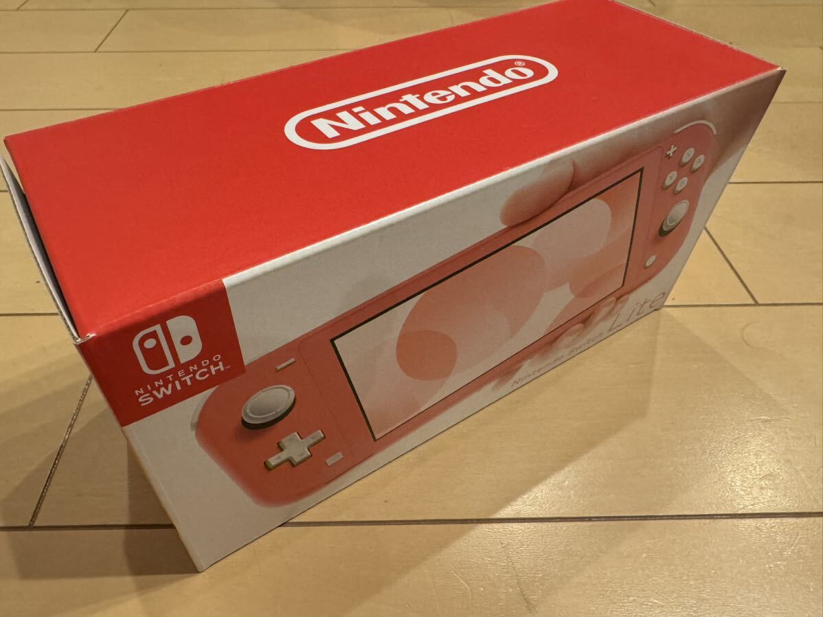 送料無料 ジャンク 任天堂 Nintendo Switch Lite 本体 セット コーラル