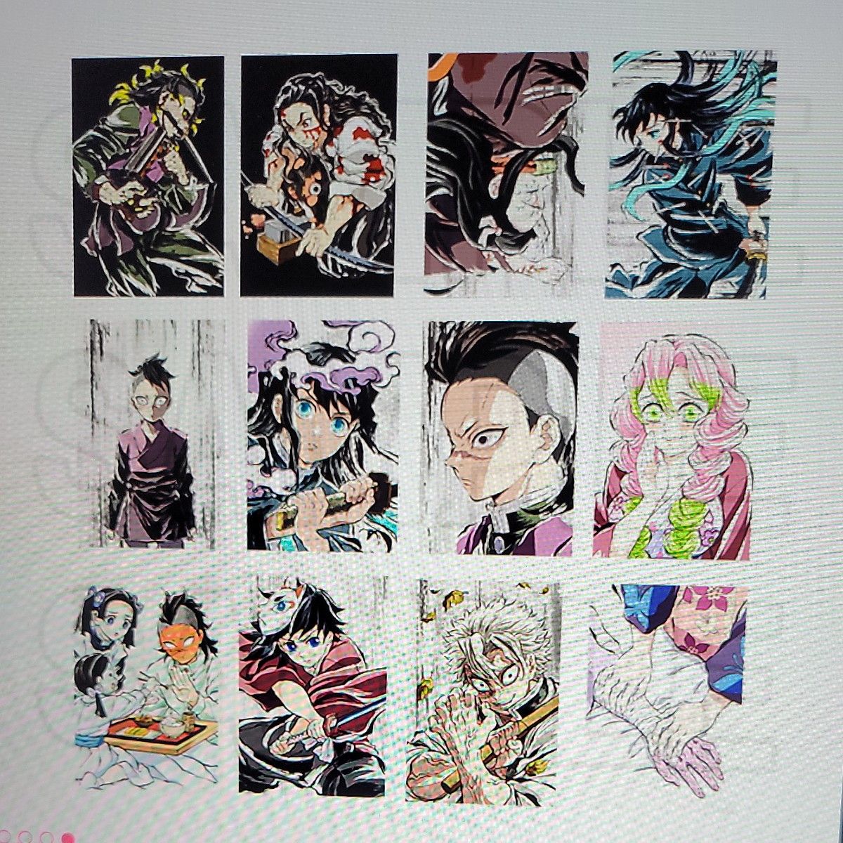 鬼滅の刃 全集中展 刀鍛冶の里編 ・柱 稽古編 幕間画ポストカード