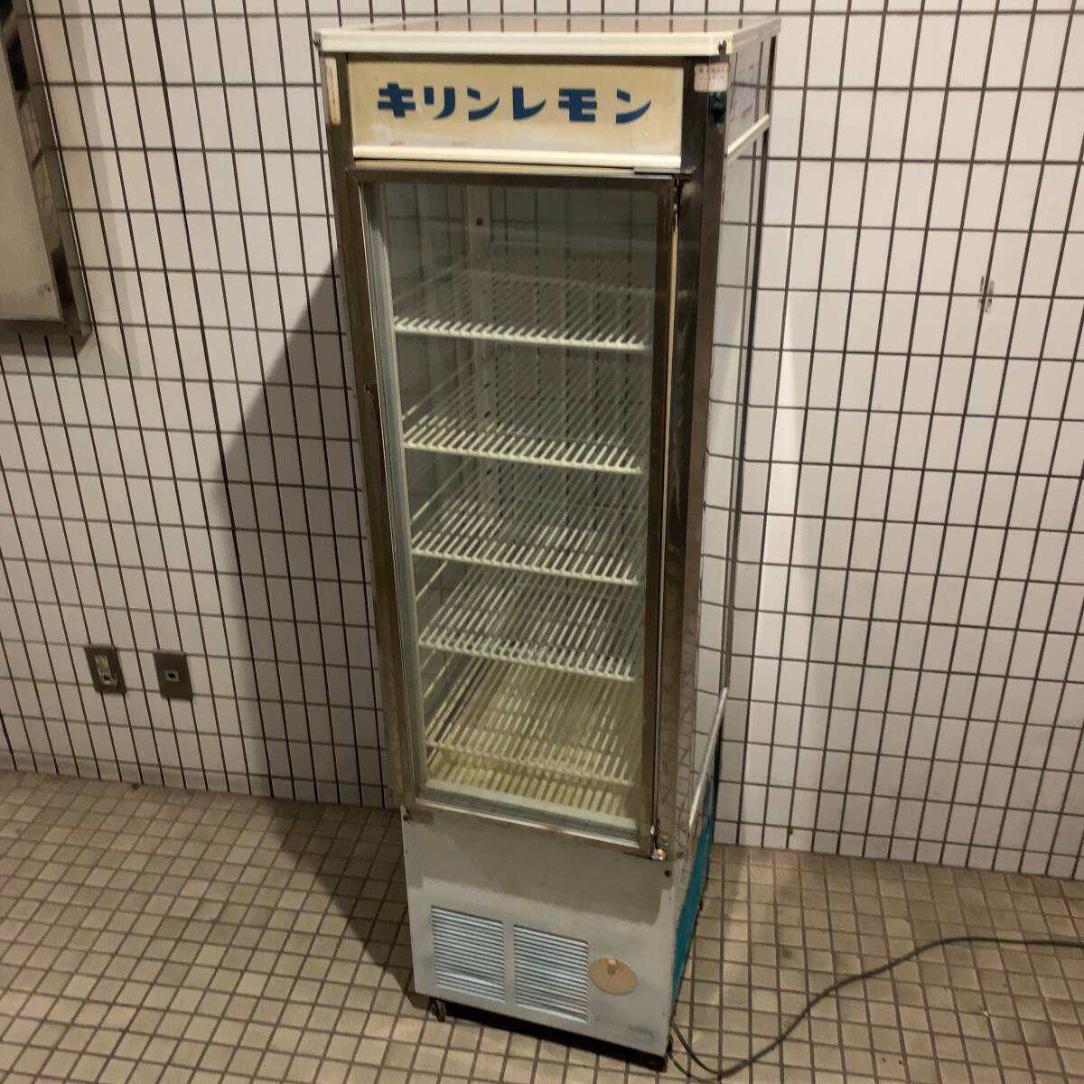 ダ*ケ様 冷蔵ショーケース キリンレモン NS-60GFB 冷蔵庫 業務 昭和 ダ