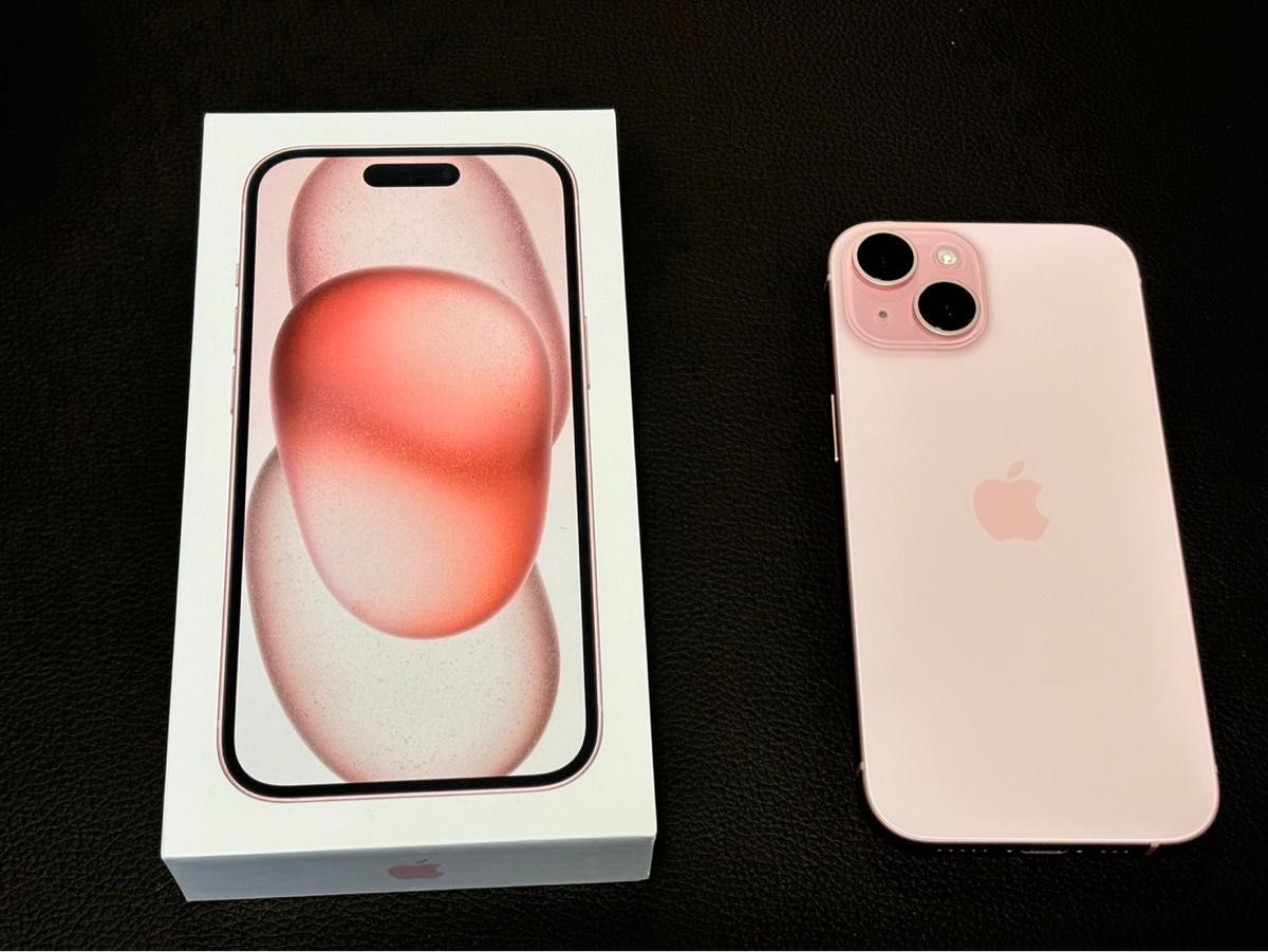 Apple iPhone15 128GB ピンク SIMフリー 残債無し バッテリー99