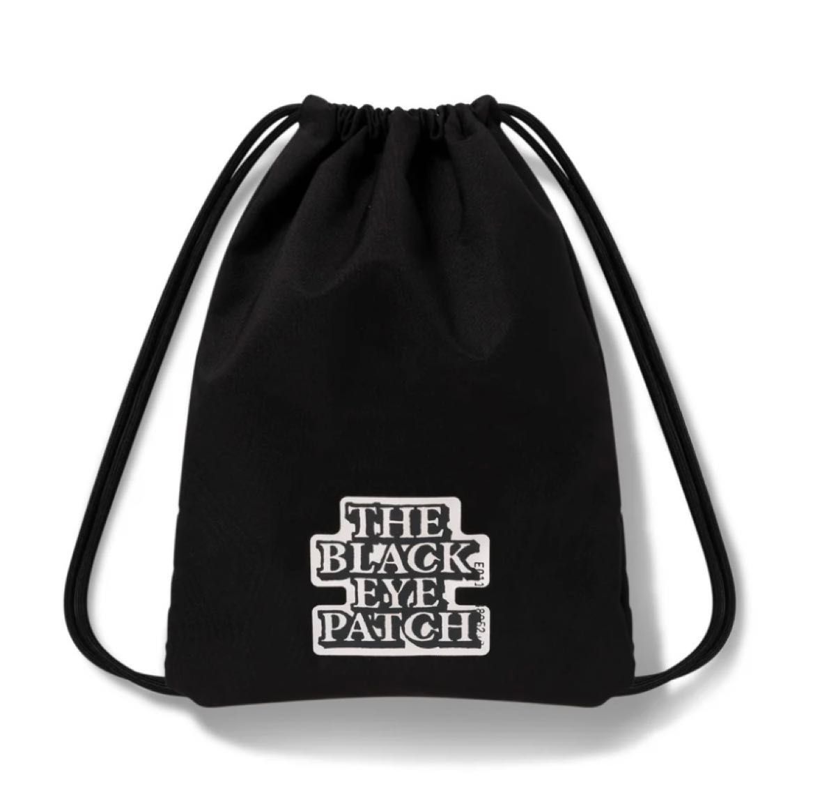 希少 BlackEyePatch/OG LABEL GYM SACK ジムバッグ ナップサック 巾着