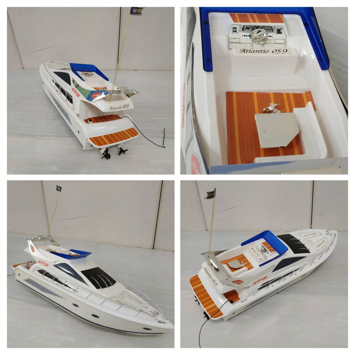 Yahoo!オークション - NEWQIDA ATLANTIO 757T-059 ラジコン ボート ア