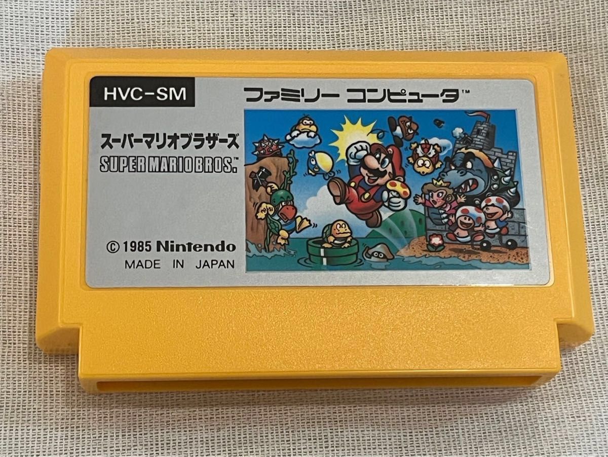 FC 新品未使用 極上美品 スーパーマリオブラザーズ箱説付き 激レア