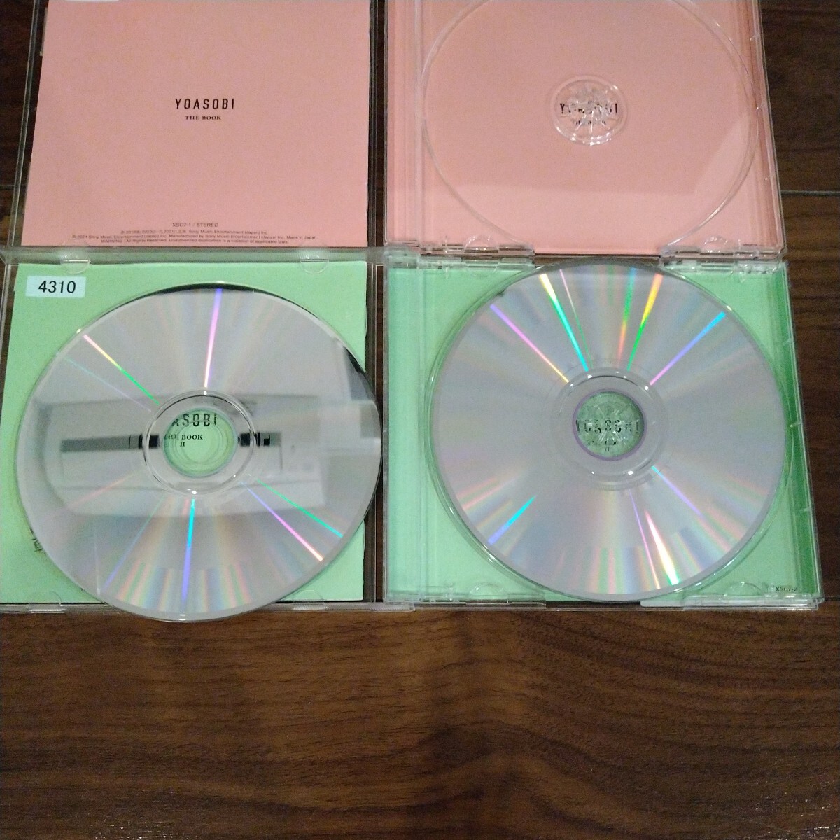 YOASOBI CDアルバム 4タイトルセット THE BOOK Ⅰ Ⅱ Ⅲ はじめての