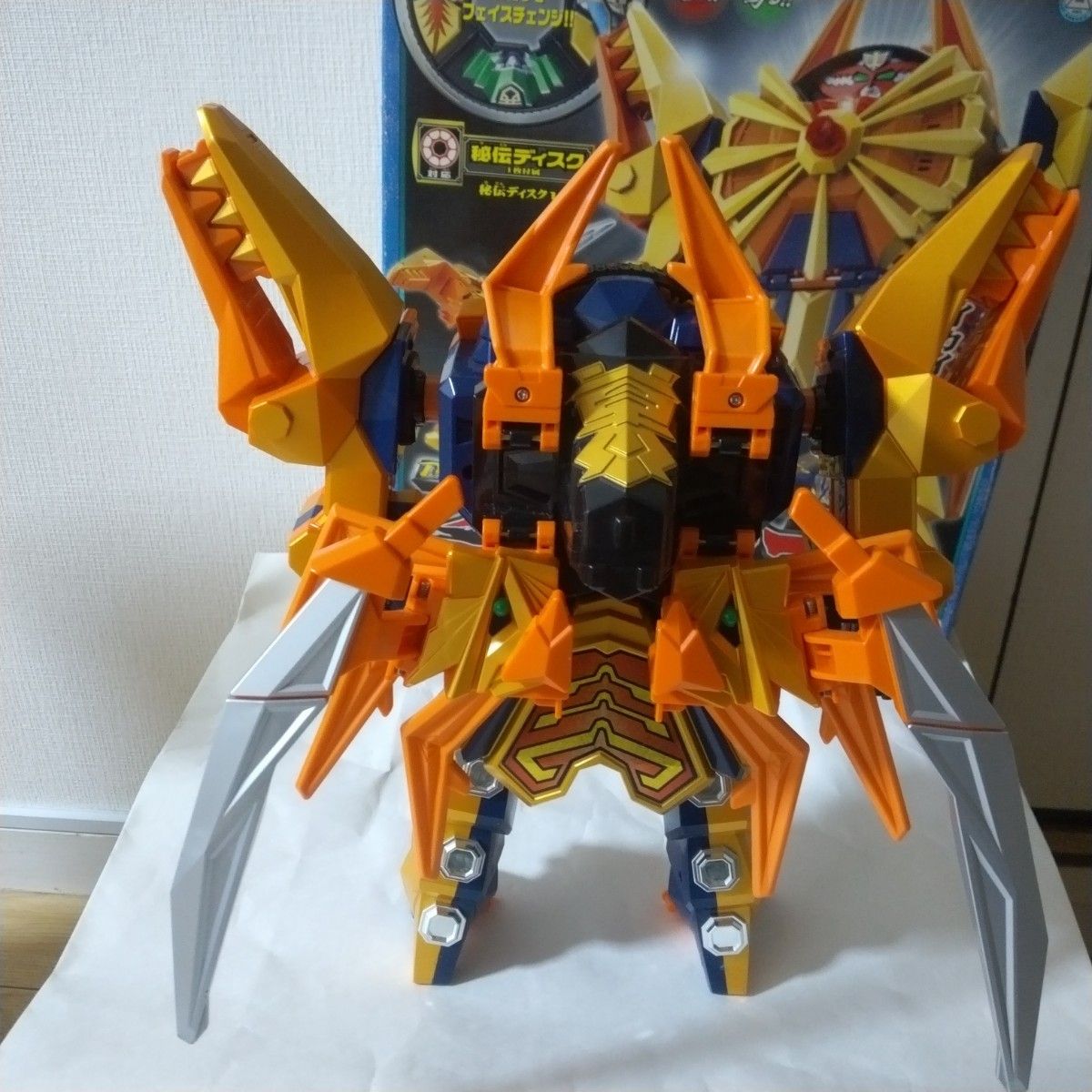 侍戦隊シンケンジャー 侍合体シリーズセット 兜 舵木 虎 烏賊 海老 牛