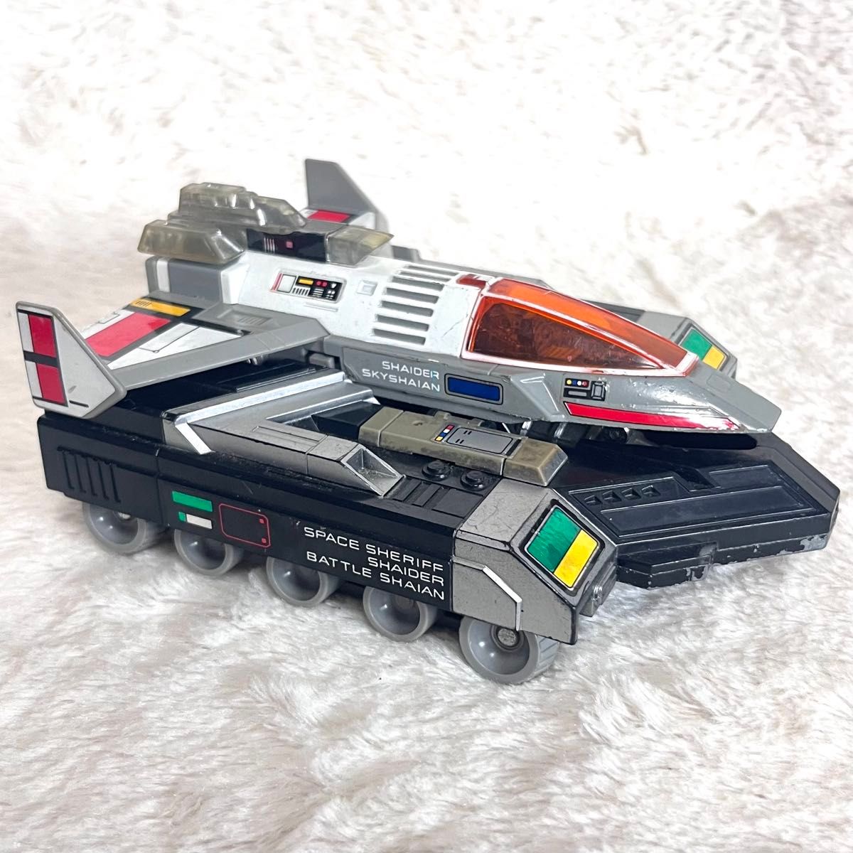 当時物 宇宙刑事シャイダー 超次元戦車 シャイアン DXポピニカ 超合金