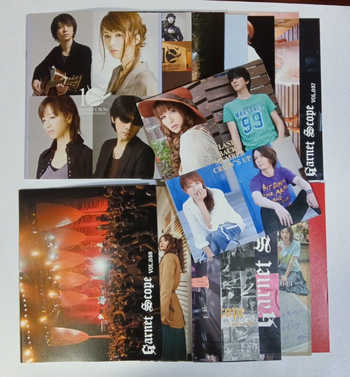 GARNET CROW ファンクラブ 会報 No 1〜44＋α 全巻 45冊 G-net