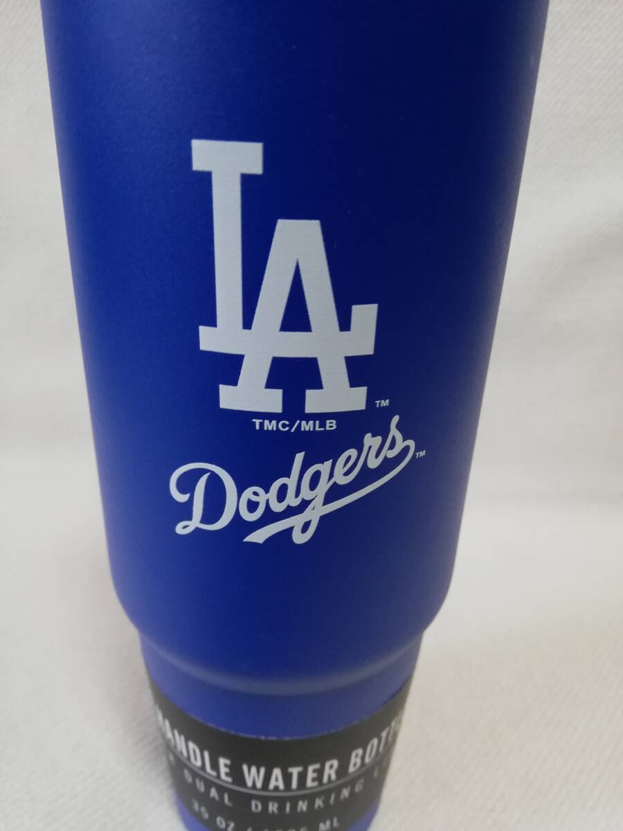 新品未使用 MLB公式 LAドジャース ストラップ付き ステンレス