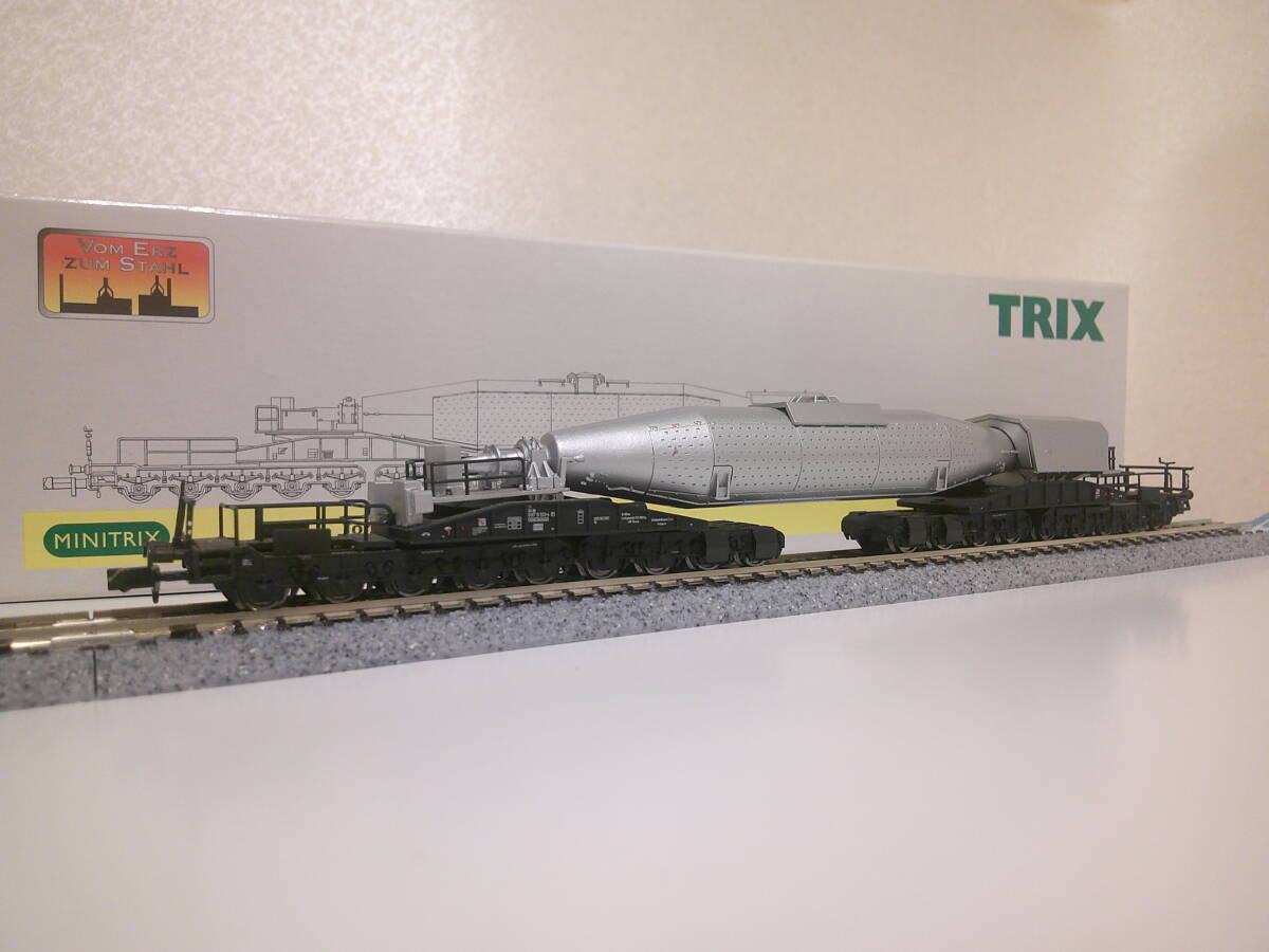 MINITRIX 品番15194 バラシ DB（ドイツ） 有蓋貨車 4両編成