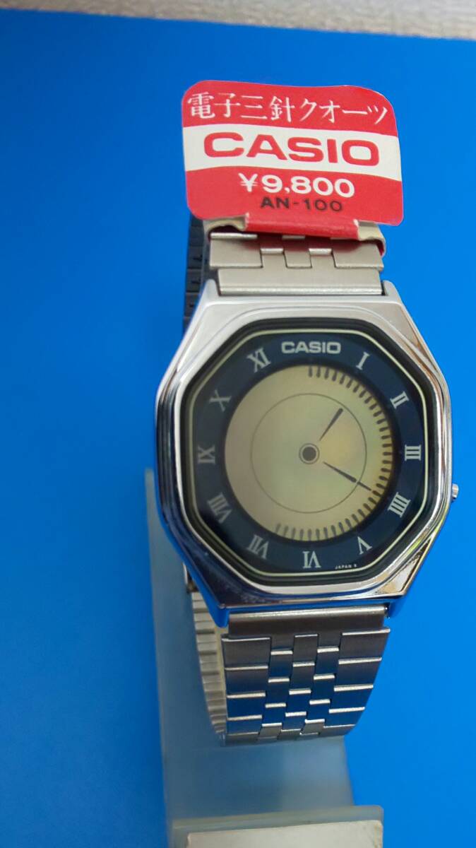Yahoo!オークション - 希少 カシオ 電子 三針 クォーツ AN-100 デッド