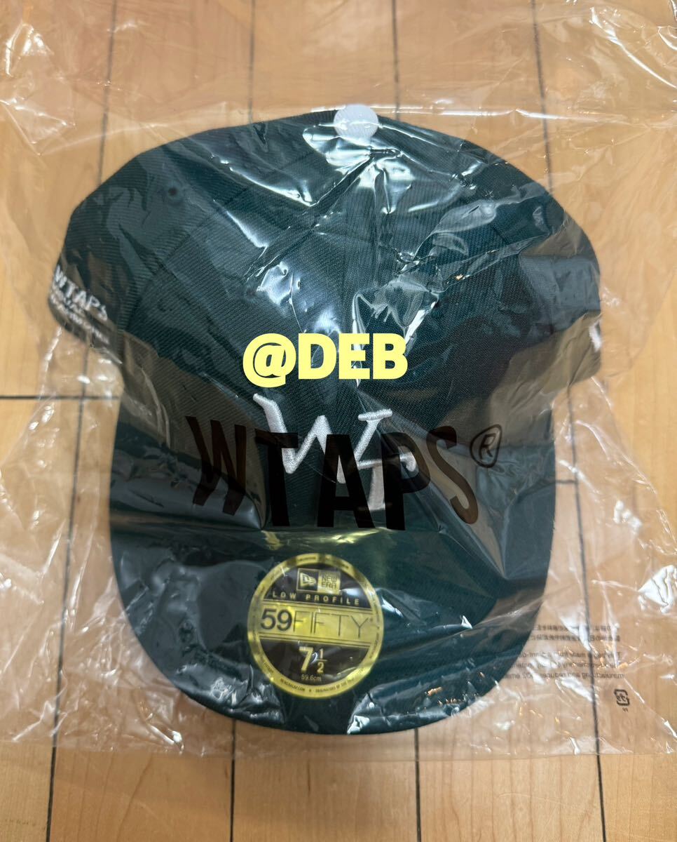 WTAPS 2024SS NEW ERA 59FIFTY LOW PROFILE GREEN Lサイズ 7-1/2
