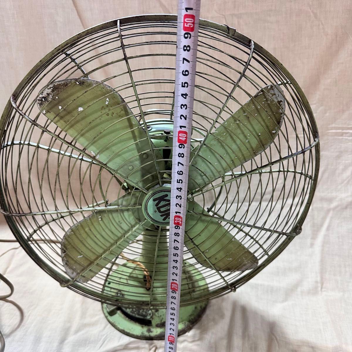 アンティーク 扇風機 昭和レトロ レトロ扇風機 KDK 日本電気当時物