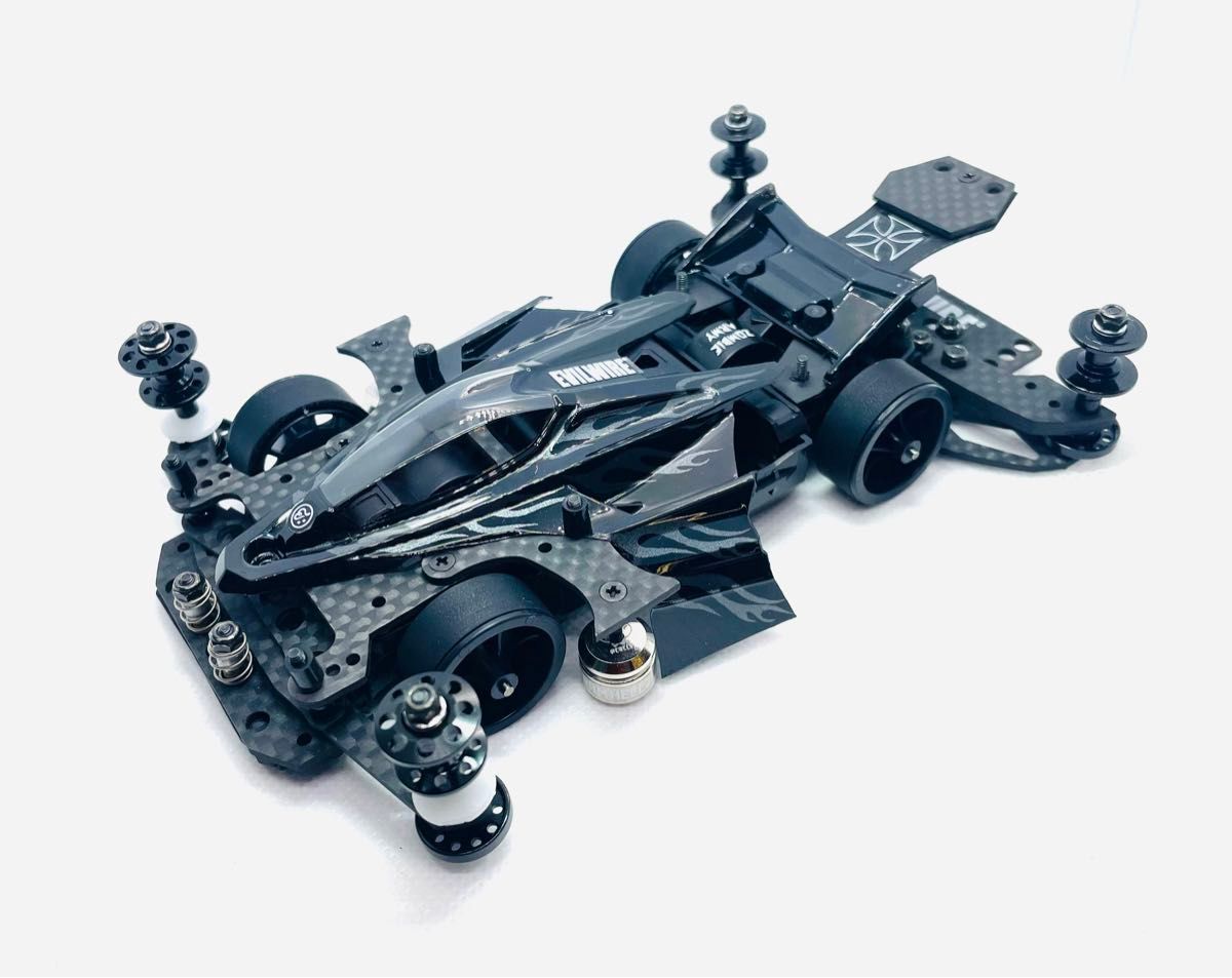 ミニ四駆 完成品 MSフレキ ネオバンキ フルカスタム マシン