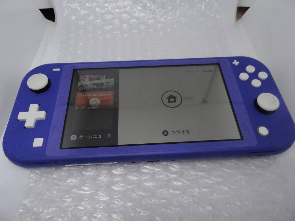 Nintendo Switch lite 動作確認済み Nintendo Switch Lite ブルー 動作