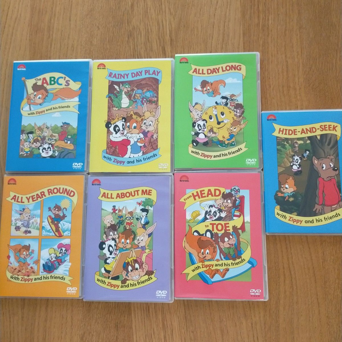 DWE zippy and his friends DVD 7枚セット ジッピー｜Yahoo!フリマ（旧