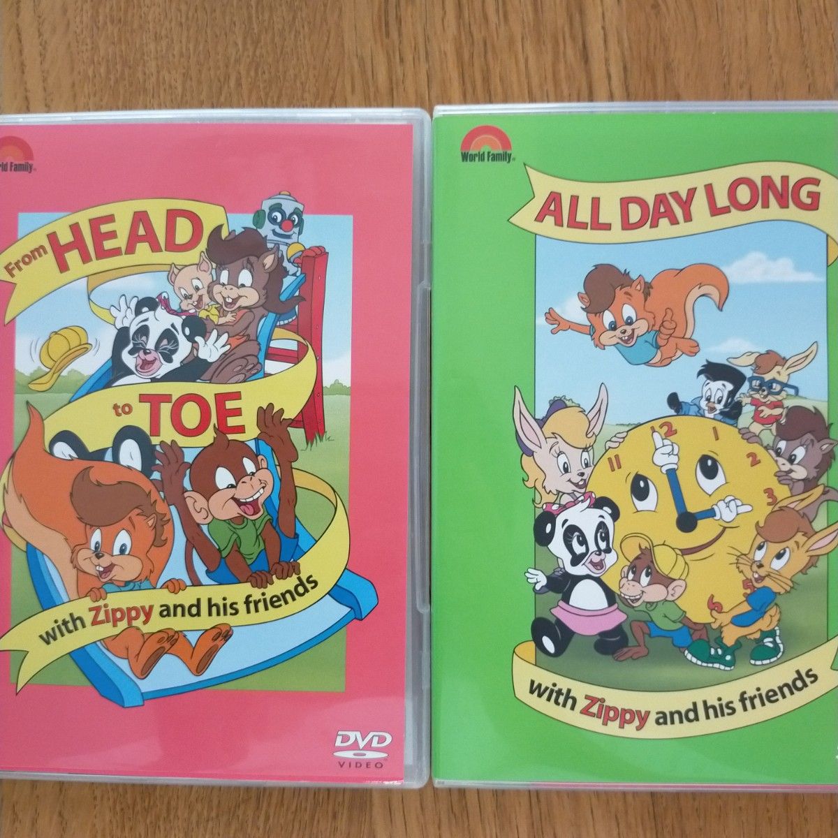 DWE zippy and his friends DVD 7枚セット ジッピー｜Yahoo!フリマ（旧