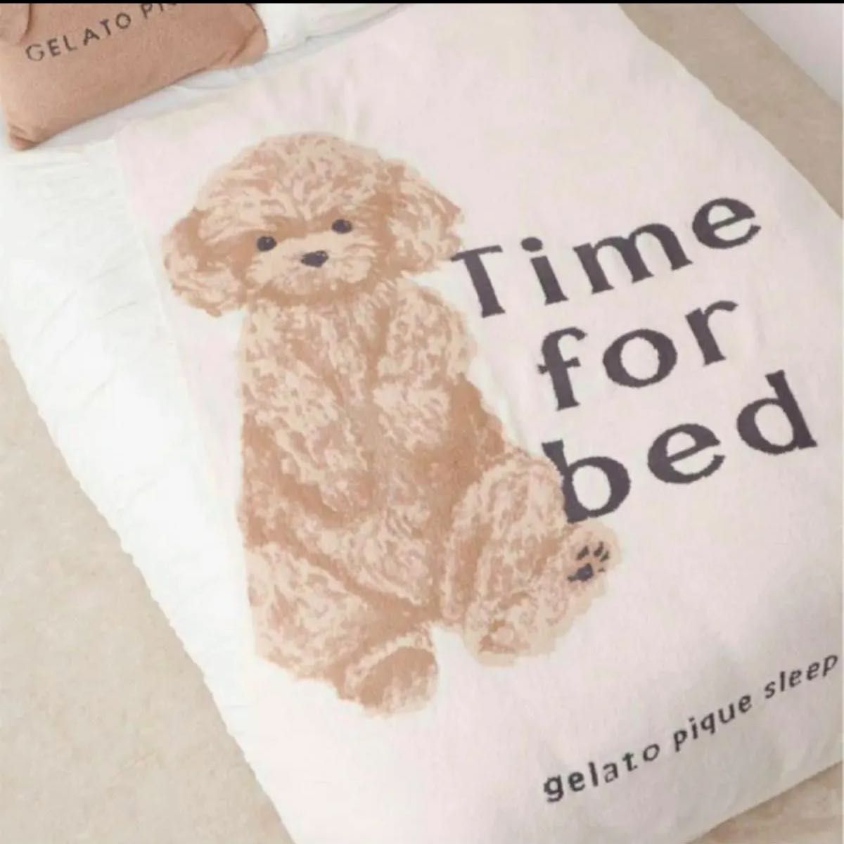 gelato pique ジェラートピケ CAT DOG ジャガード マルチカバー 毛布