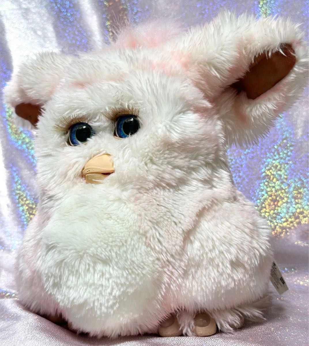 ファービー2 ストロベリースワール ピンクホワイト×青目③ ブルーアイ