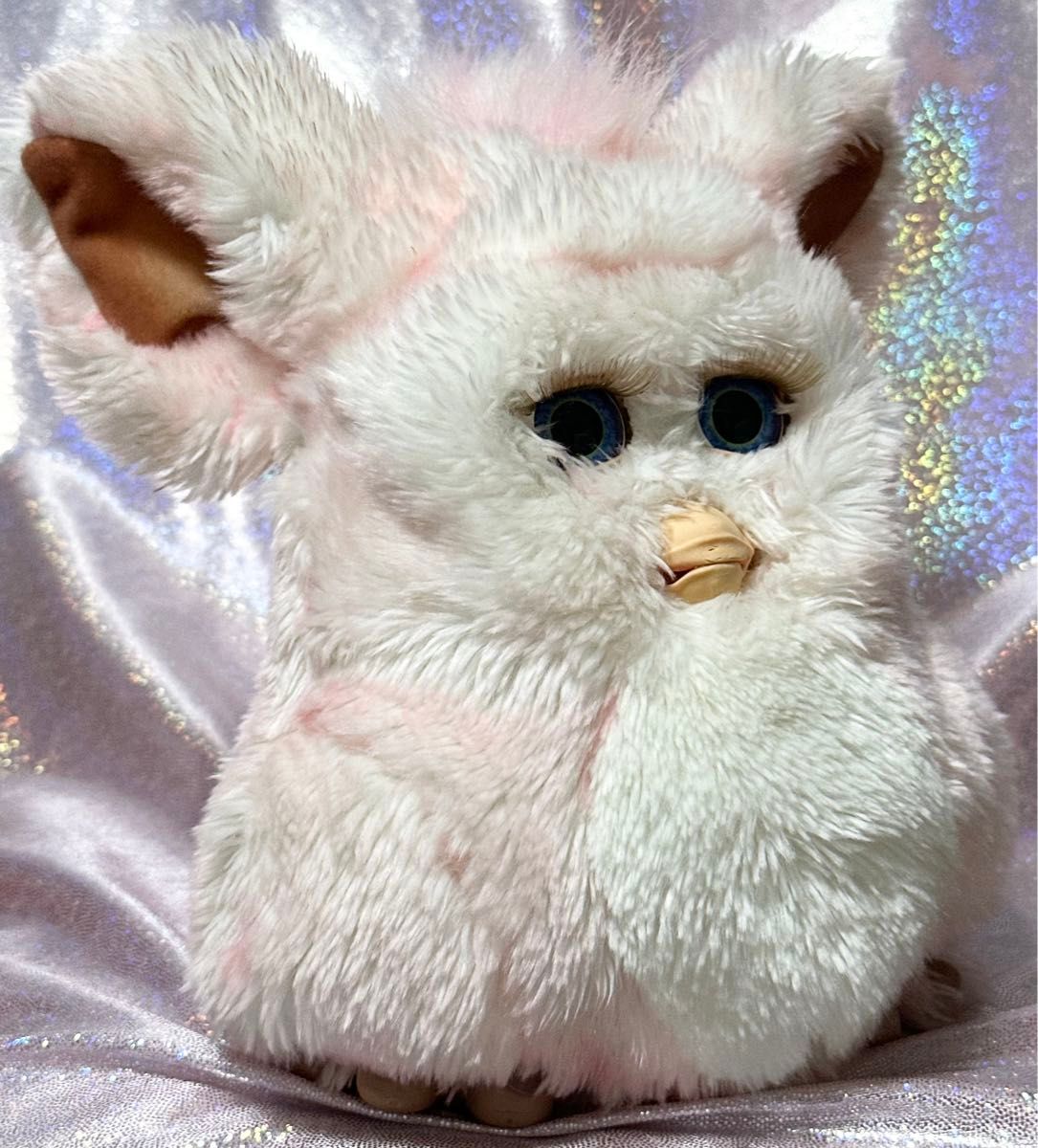 ファービー2 ストロベリースワール ピンクホワイト×青目③ ブルーアイ