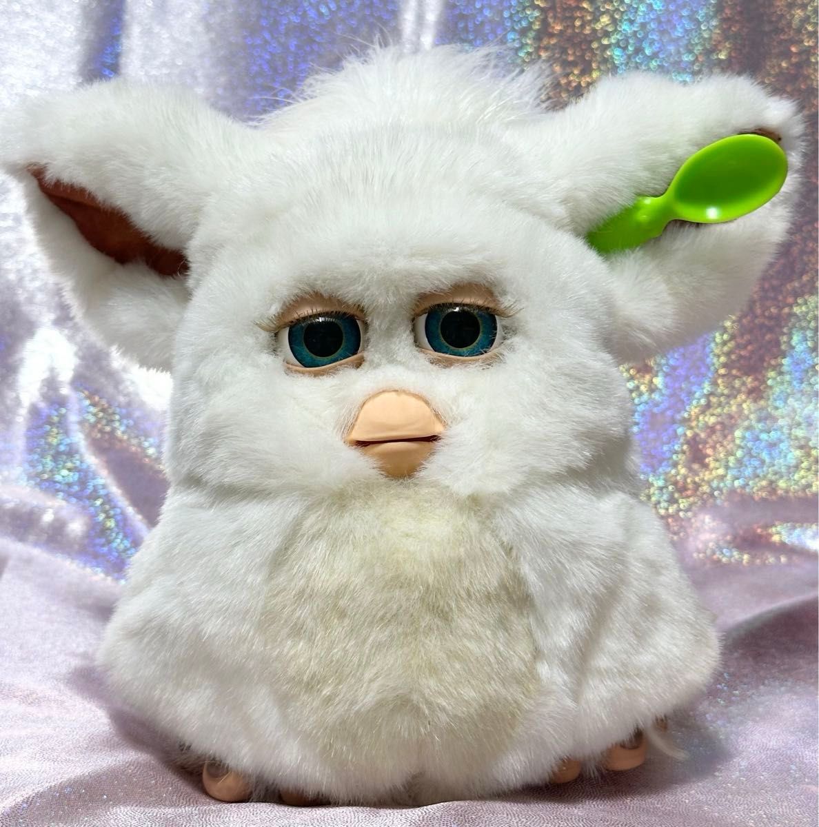 未使用品 ファービー2 シュガースノー 白×青目④ ホワイト×ブルーアイ