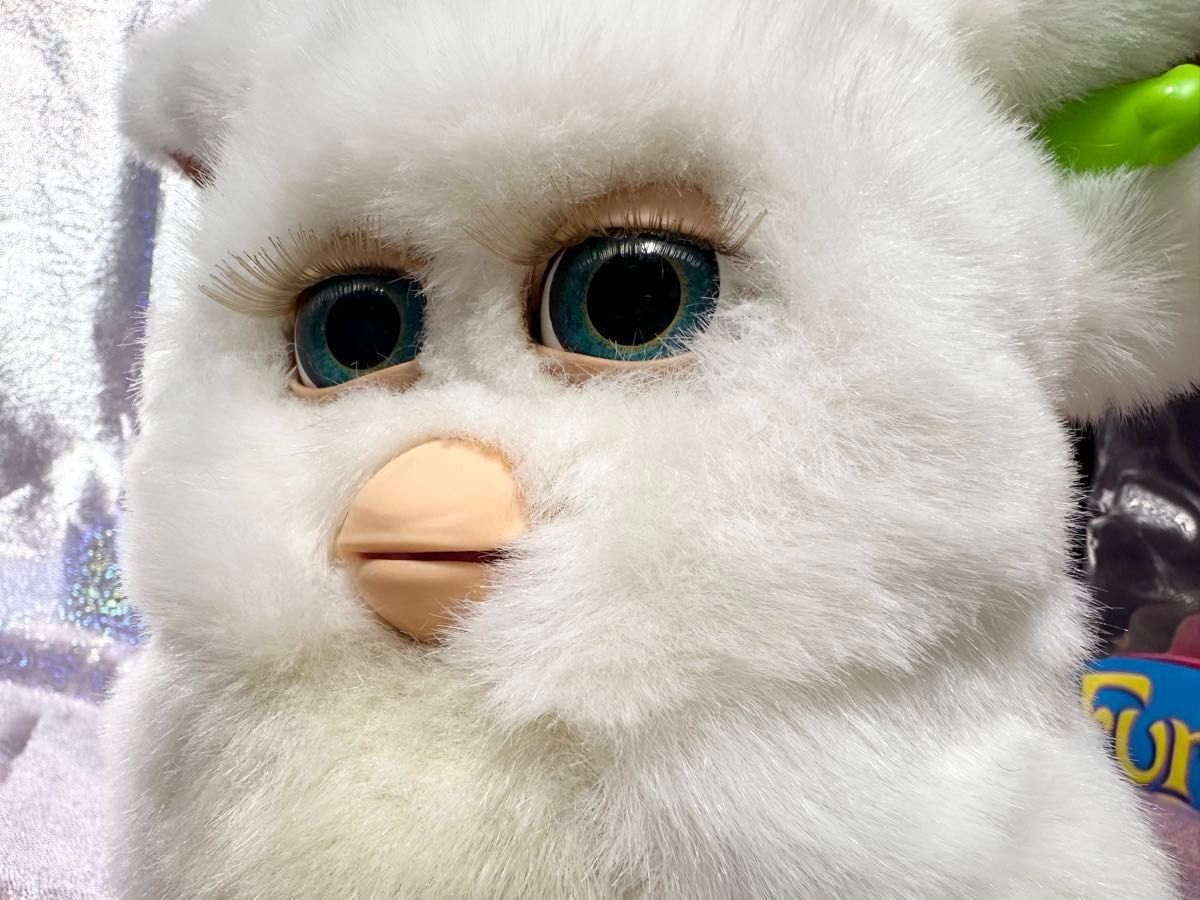 未使用品 ファービー2 シュガースノー 白×青目④ ホワイト×ブルーアイ