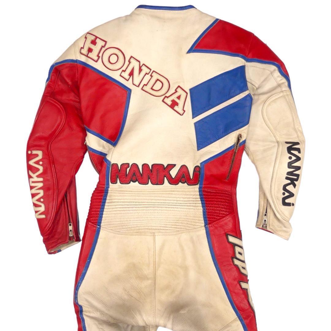 即決 NANKAI メンズ S レザーレーシングスーツ 南海部品 ナンカイ