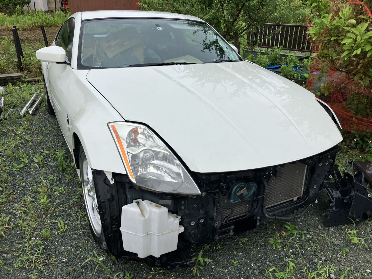 Yahoo!オークション - Z33 フェアレディZ 6MT 部品取り 一時抹消 VQ35D