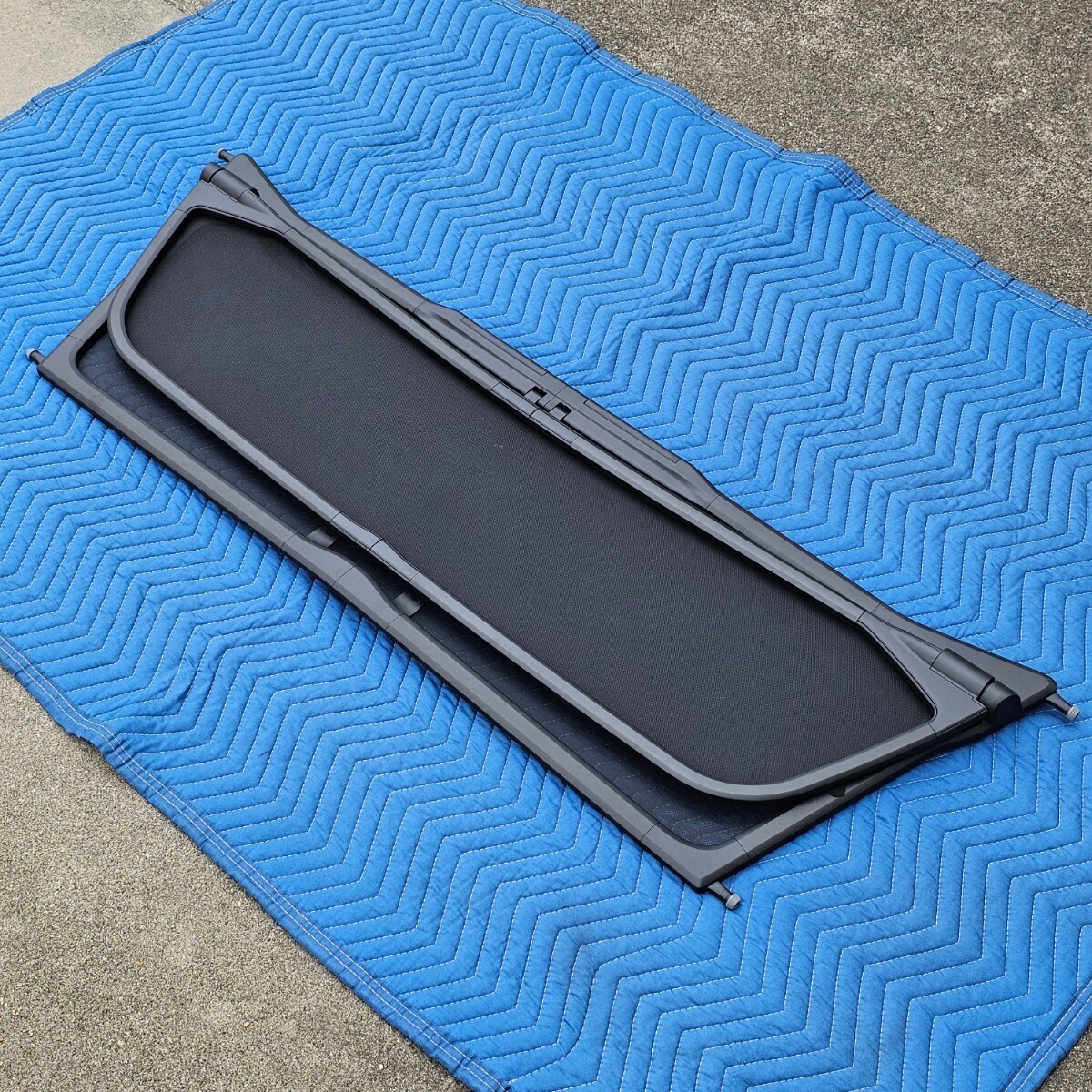 純正 BMW 8シリーズ カブリオレ オープン ウインド ディフレクター 風