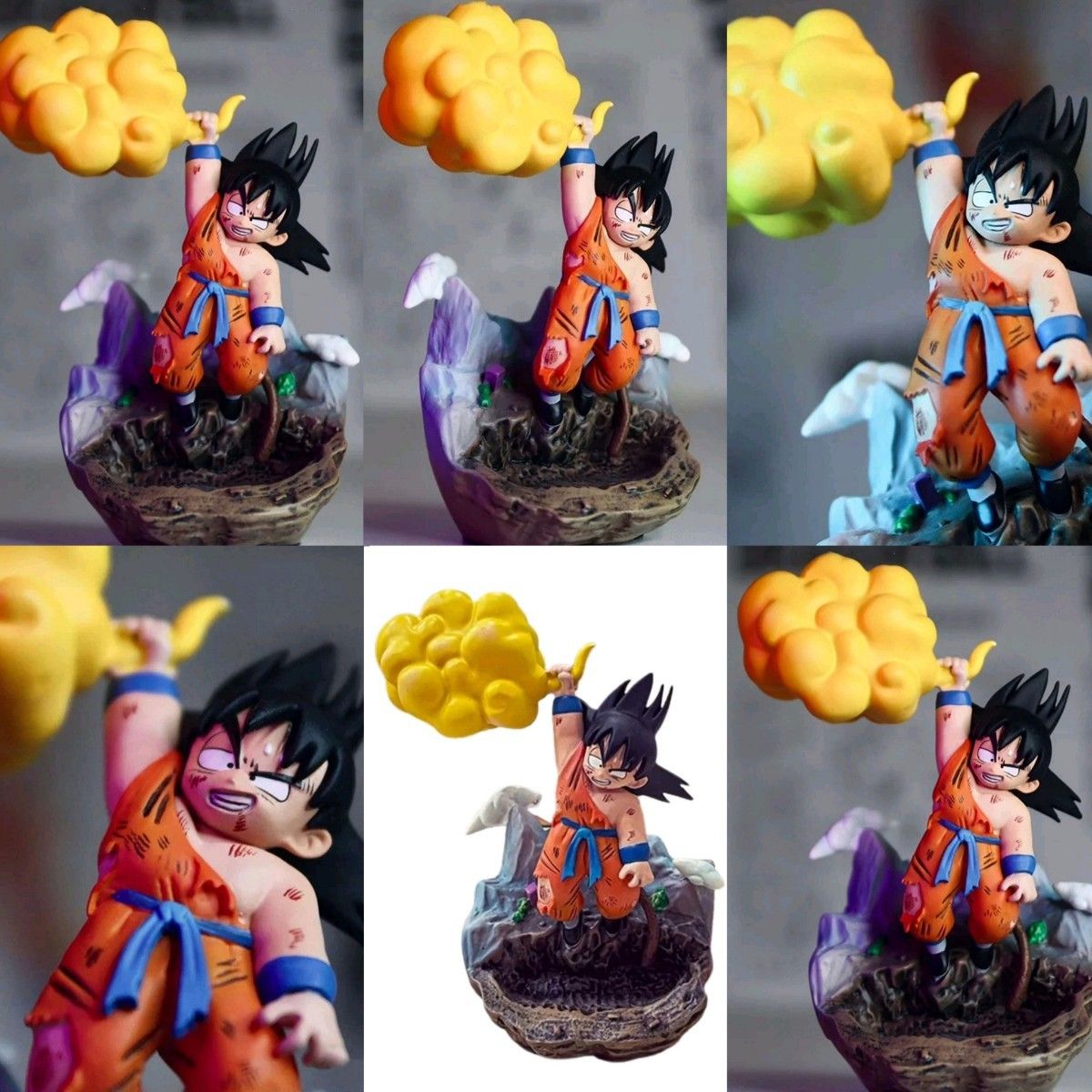 最安 ドラゴンボール フィギュア 孫悟空 幼少期 筋斗雲 海外限定品 b
