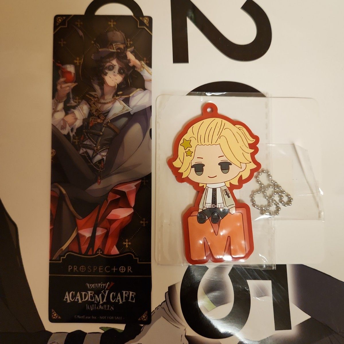 IdentityⅤ 探鉱者 クリアしおり アカデミーカフェ 1弾 IdentityⅤ