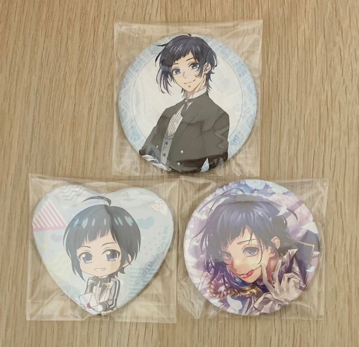 LIP×LIP 勇次郎 缶バッジ ジュリエッタ ハニワ展 ハニーワークス