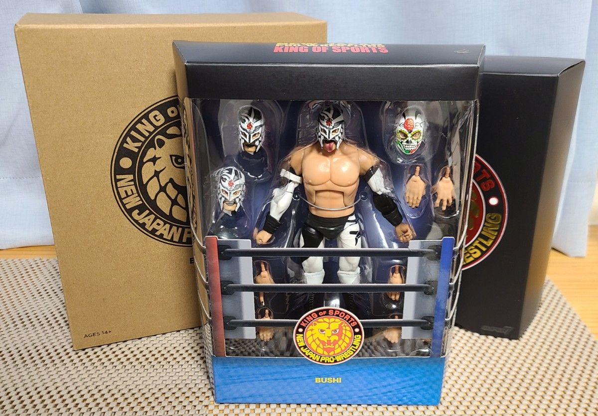 新日本プロレス SUPER7 アクションフィギュア BUSHI｜Yahoo!フリマ（旧