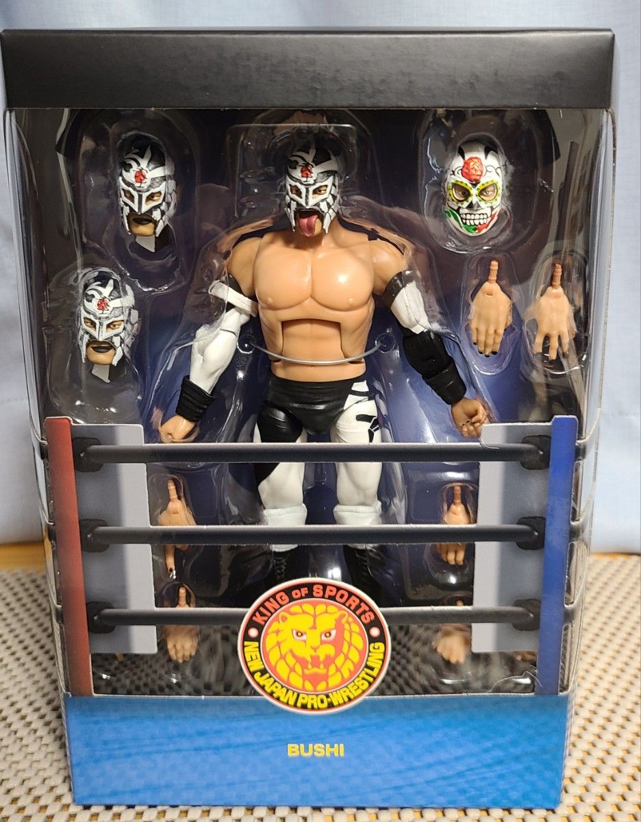 新日本プロレス SUPER7 アクションフィギュア BUSHI｜Yahoo!フリマ（旧