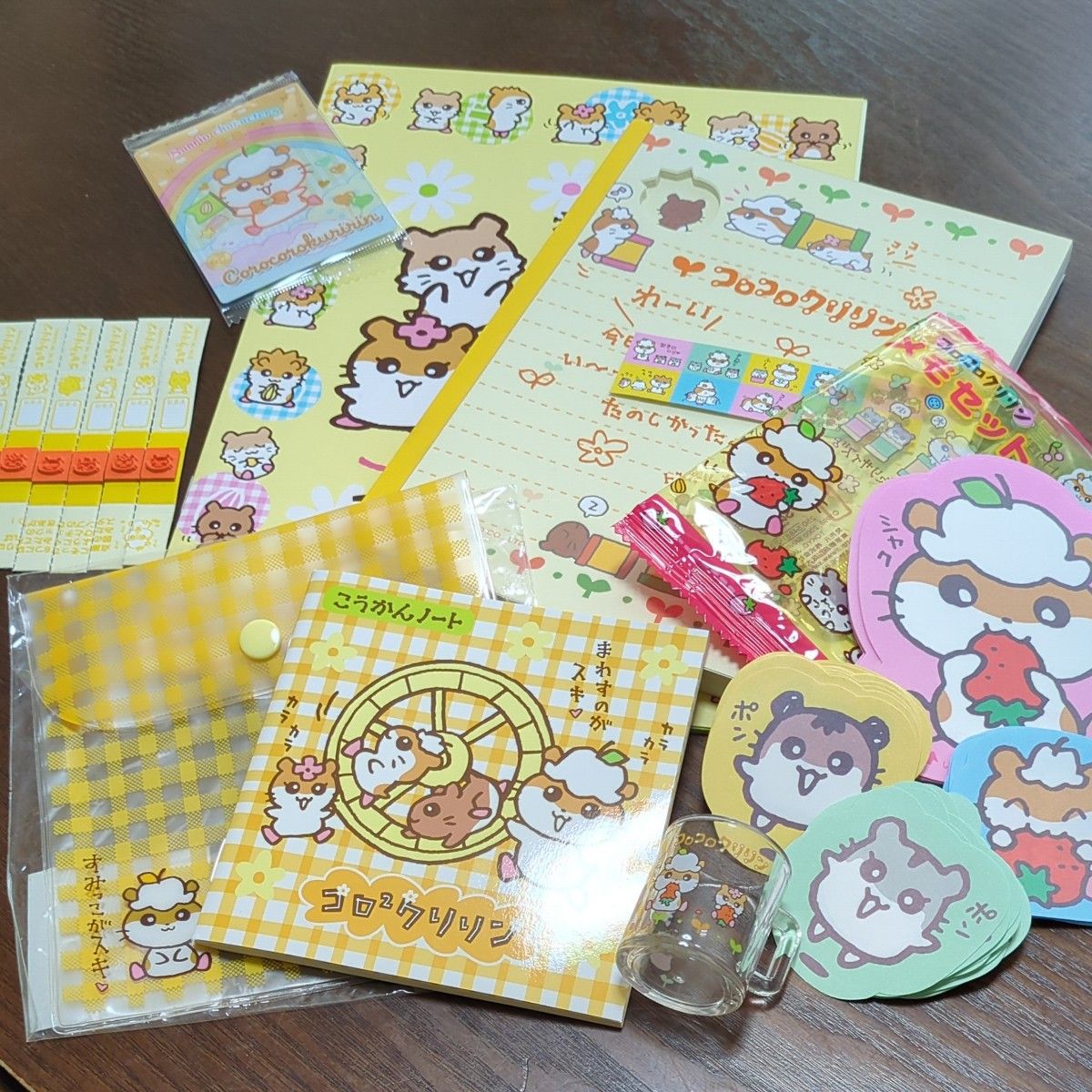 コロコロクリリン グッズ サンリオ ノート メモ シール カード