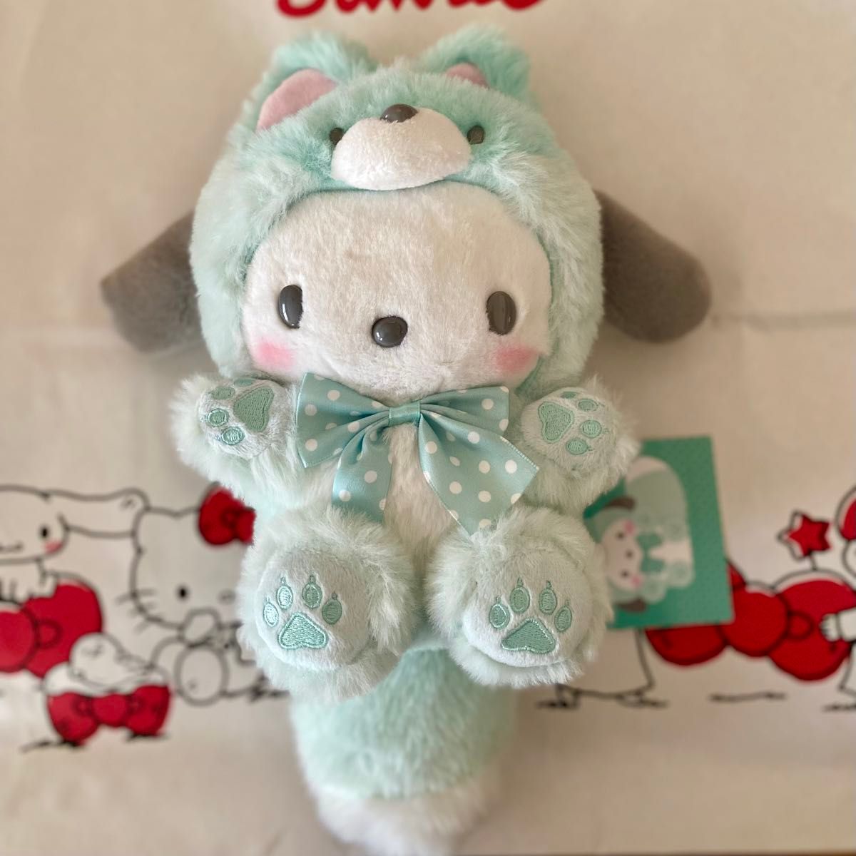 北海道限定 サンリオ ポチャッコ キツネ ぬいぐるみ｜Yahoo!フリマ（旧